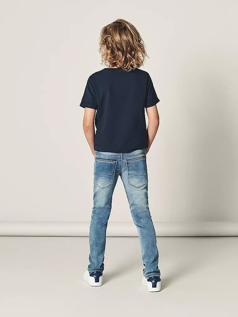 NAME IT | Jungen Jeans Slim Fit NKMTHEO | dunkelblau