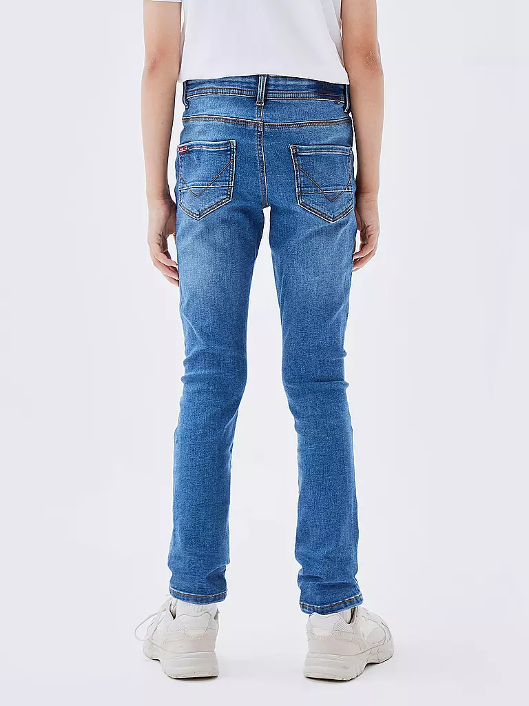 NAME IT | Jungen Jeans Slim Fit NKMTHEO | blau