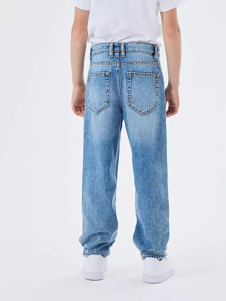 NAME IT | Jungen Jeans Straight Fit NKMRYAN | hellgrau