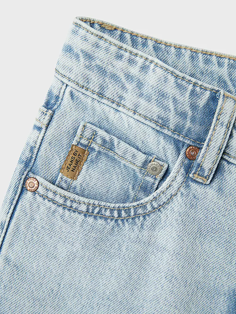 NAME IT | Jungen Jeans Straight Fit NKMRYAN | hellgrau