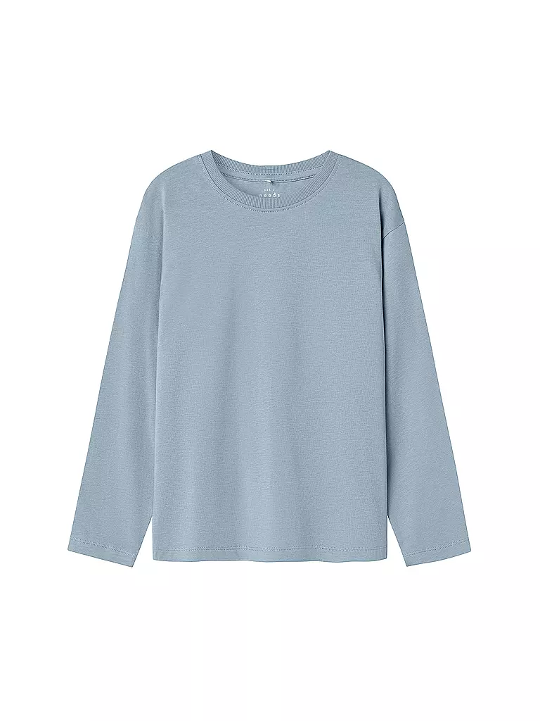 NAME IT | Jungen Langarmshirt NKMVOBBO | hellblau