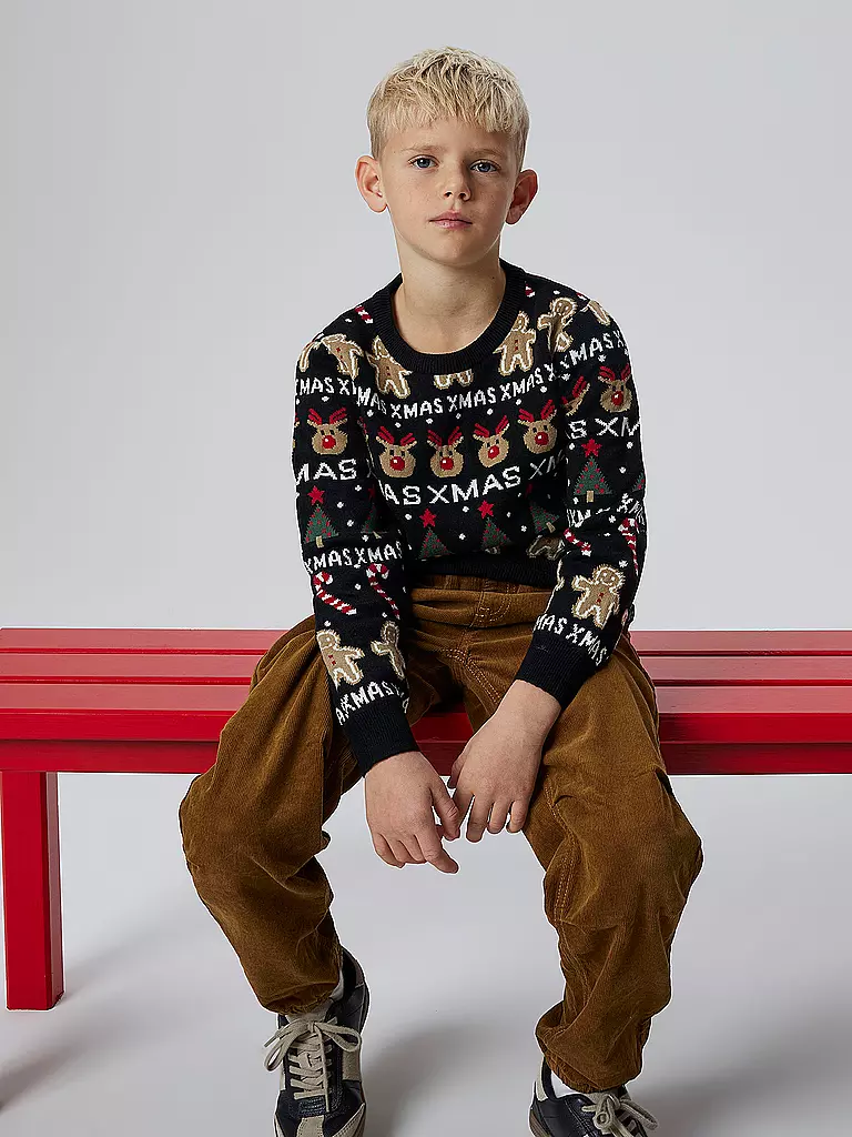 NAME IT | Jungen Pullover NKNRASKO | schwarz