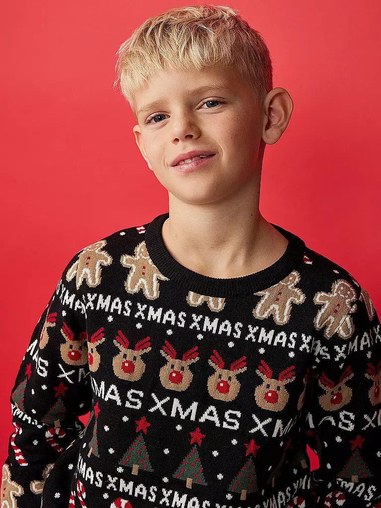 NAME IT | Jungen Pullover NKNRASKO | schwarz