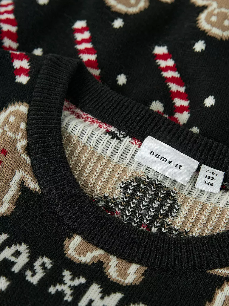 NAME IT | Jungen Pullover NKNRASKO | schwarz