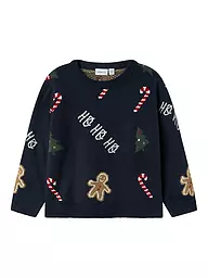 NAME IT | Jungen Pullover NMMRASKO  | dunkelblau