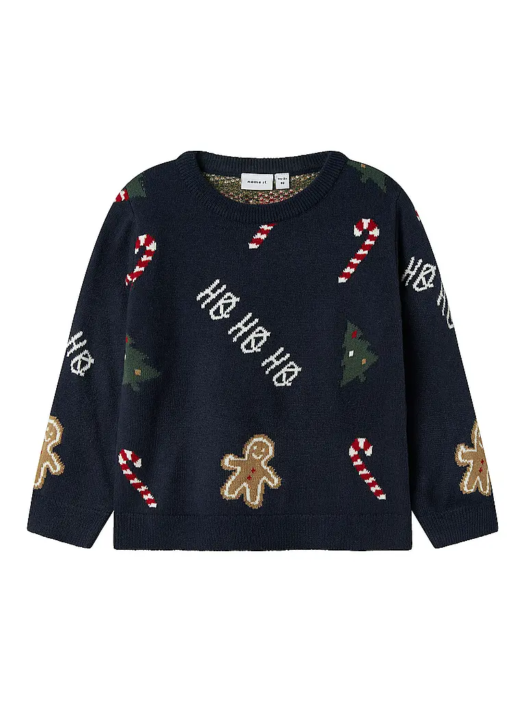 NAME IT | Jungen Pullover NMMRASKO  | dunkelblau