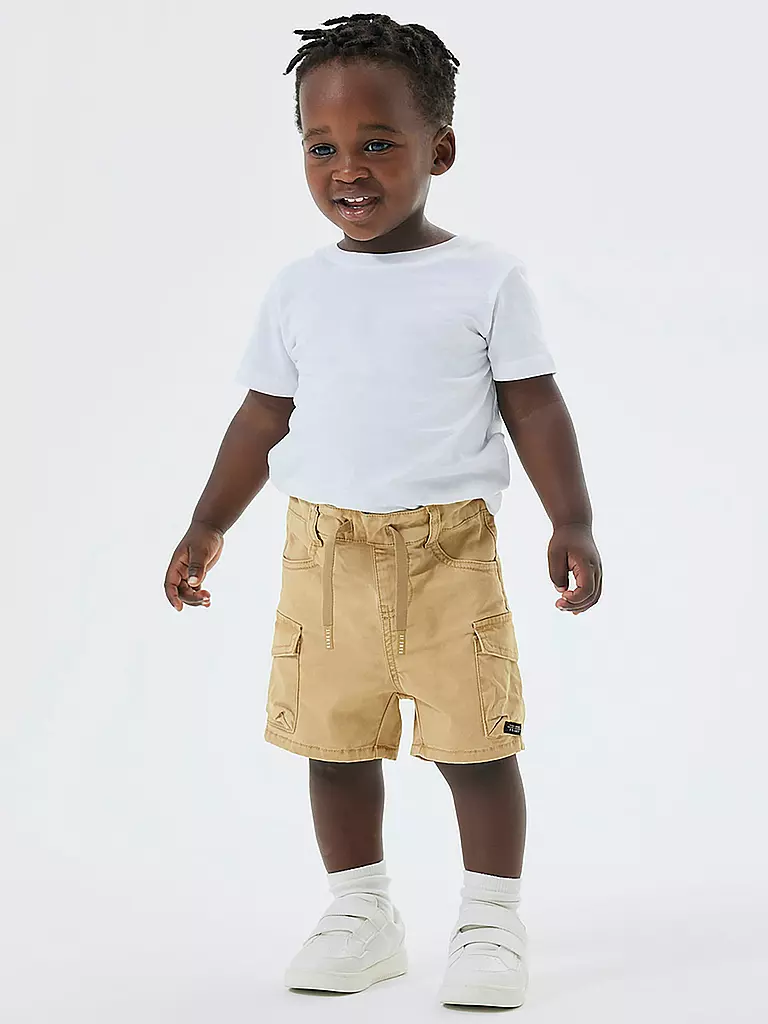 NAME IT | Jungen Shorts NMMBEN | beige