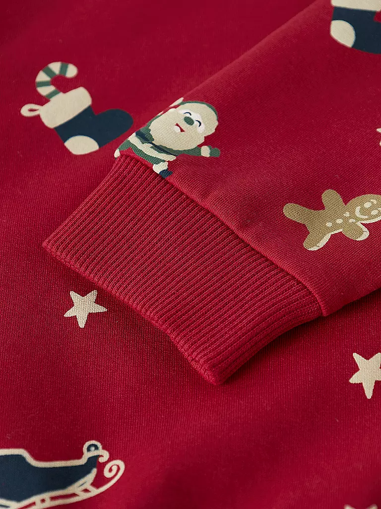 NAME IT | Jungen Sweater NMNROHOM | rot