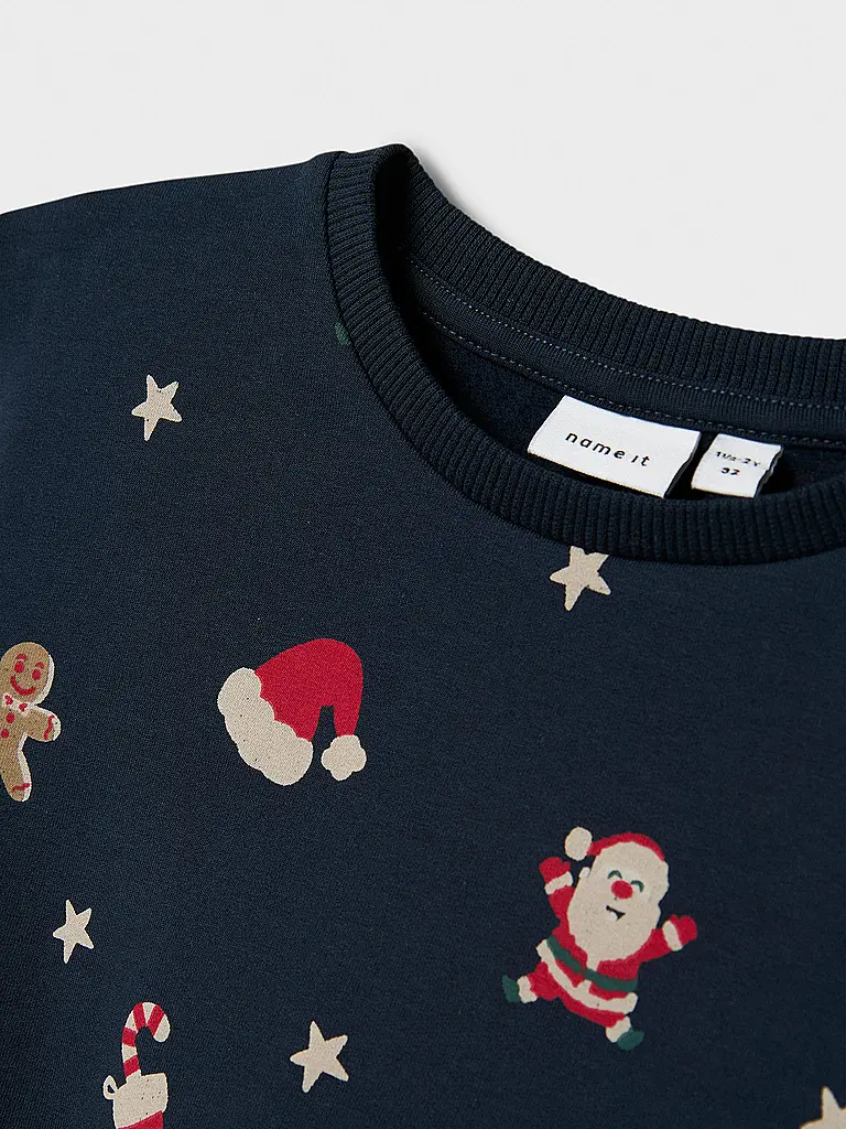 NAME IT | Jungen Sweater NMNROHOM | dunkelblau