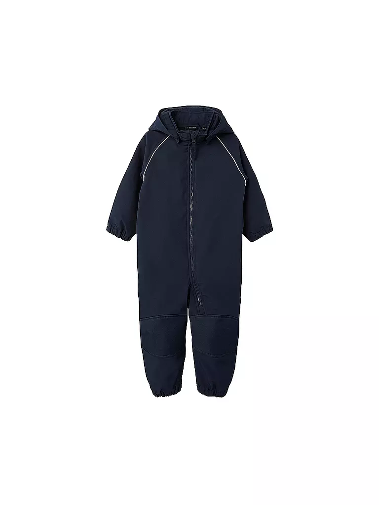 NAME IT | Kinder Softshell Regenanzug | dunkelblau