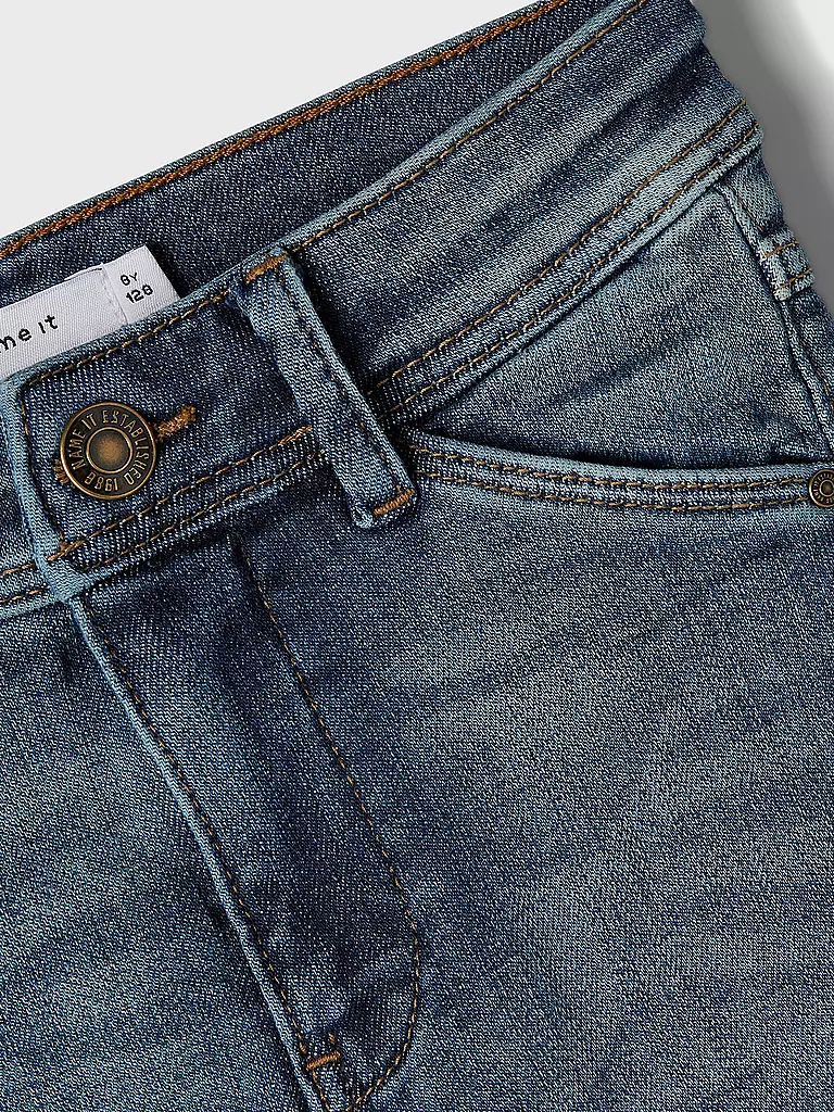 NAME IT | Mäüdchen Jeans Skinny Fit NKFPOLLY  | blau