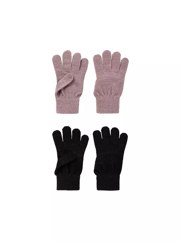 NAME IT | Mädchen Handschuhe 2er Pkg. NKFMAGIC | schwarz