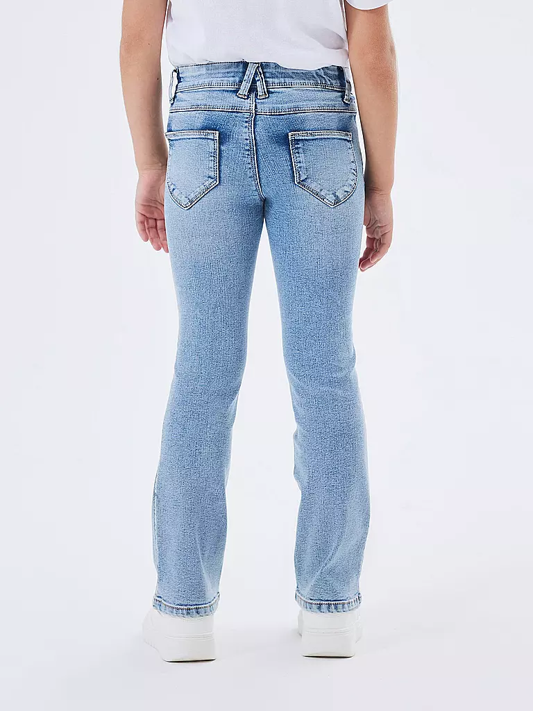 NAME IT | Mädchen Jeans Boot Cut NKFPOLLY | dunkelblau