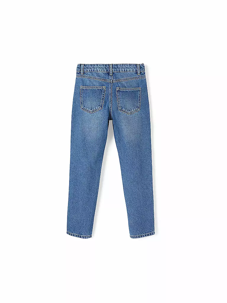 NAME IT | Mädchen Jeans Mom Fit NKFROSE  | blau