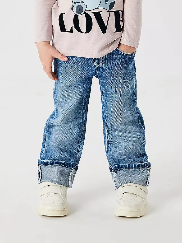 NAME IT | Mädchen Jeans Regular Fit NMFROSE | blau