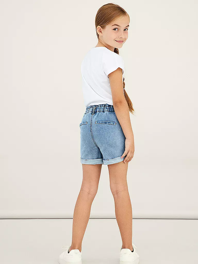 NAME IT | Mädchen Jeans Shorts NKFBELLA DNMTAZZA | blau