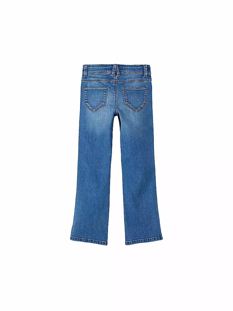 NAME IT | Mädchen Jeans Skinny Bootcut Fit NKFPOLLY | dunkelblau