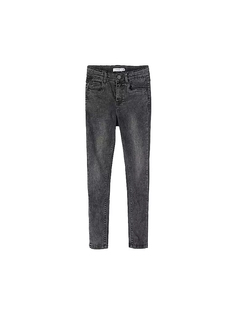 NAME IT | Mädchen Jeans Skinny Fit  NKFPOLLY | grau