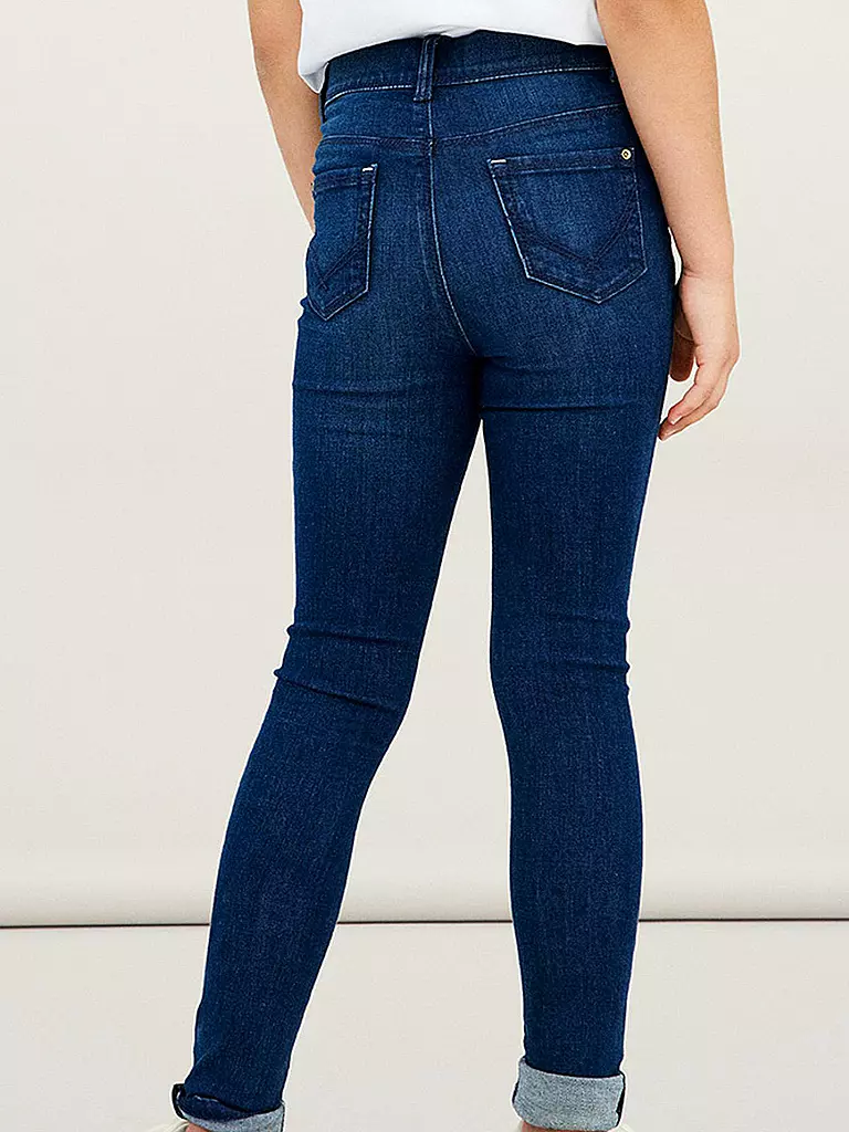 NAME IT | Mädchen Jeans Slim Fit NKFPOLLY | blau