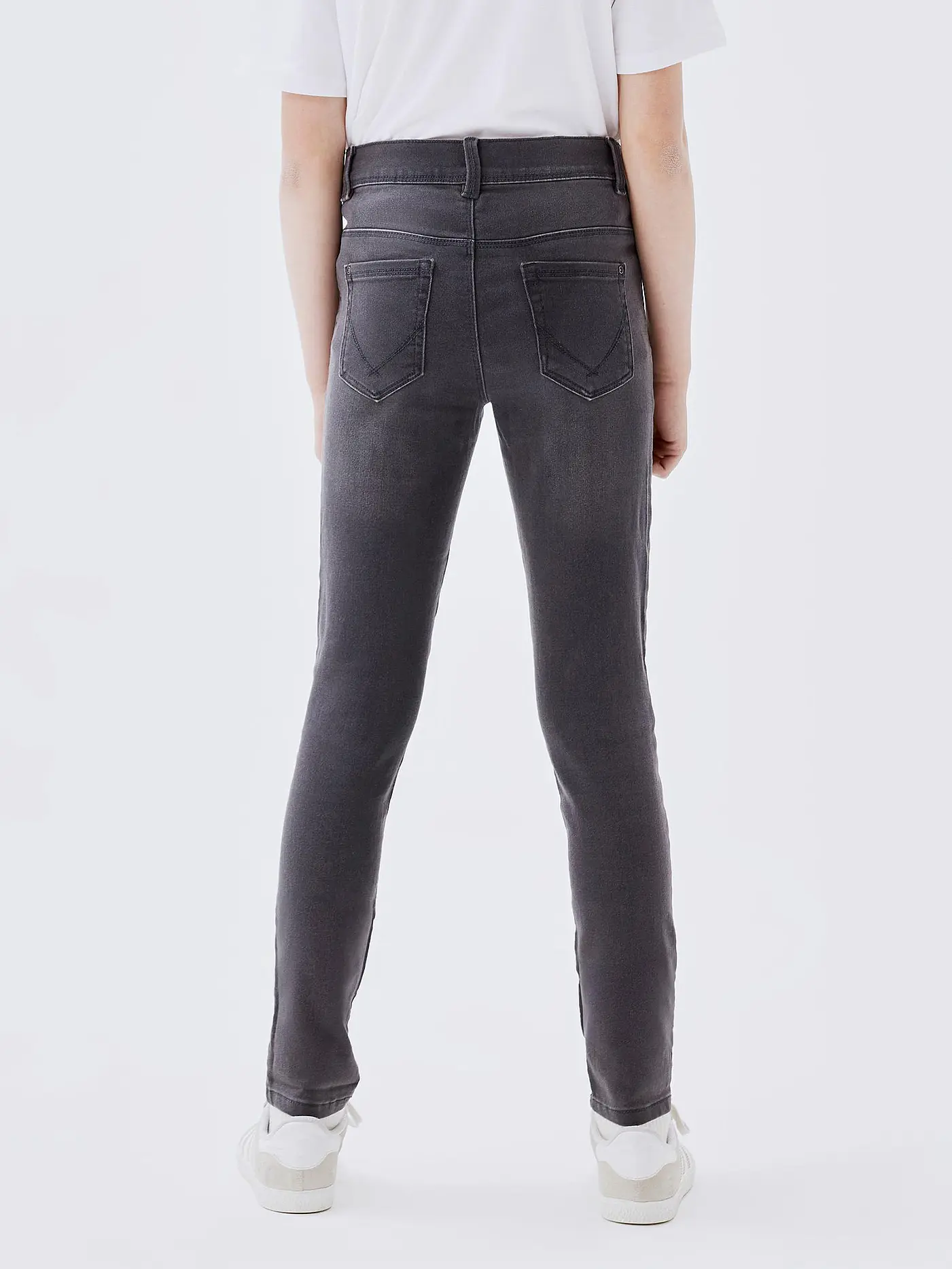 NAME IT | Mädchen Jeans Slim Fit NKFPOLLY | grau