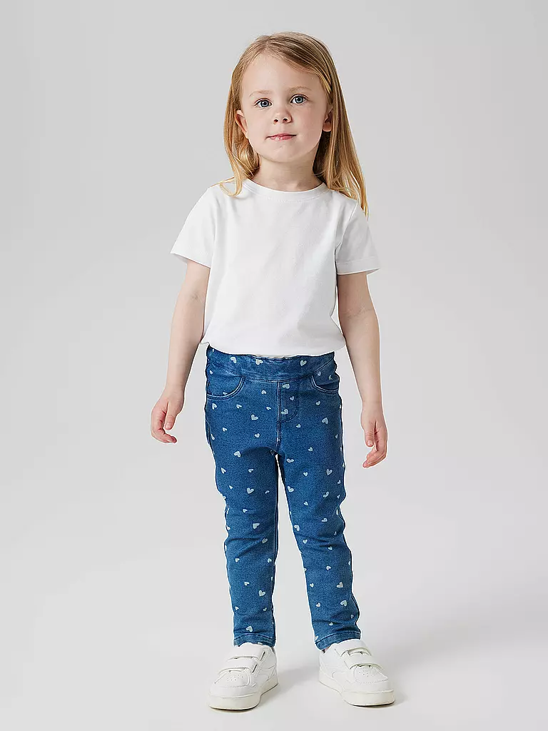 NAME IT | Mädchen Jeans Slim Fit NMFSALLI | blau