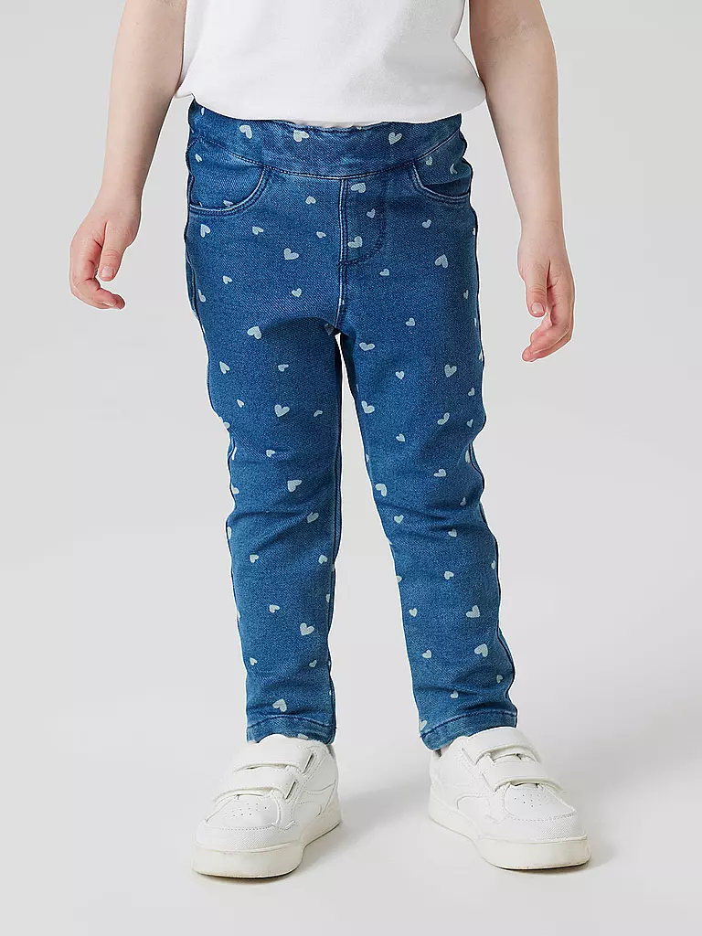 NAME IT | Mädchen Jeans Slim Fit NMFSALLI | blau