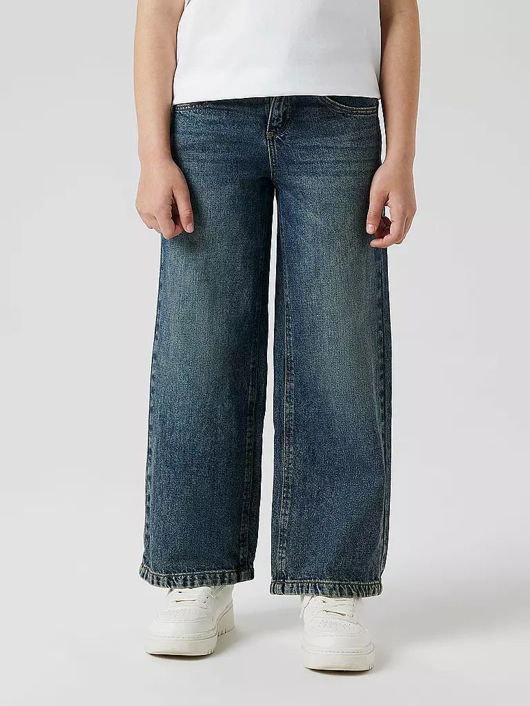 NAME IT | Mädchen Jeans Wide Fit NKFROSE | hellgrau