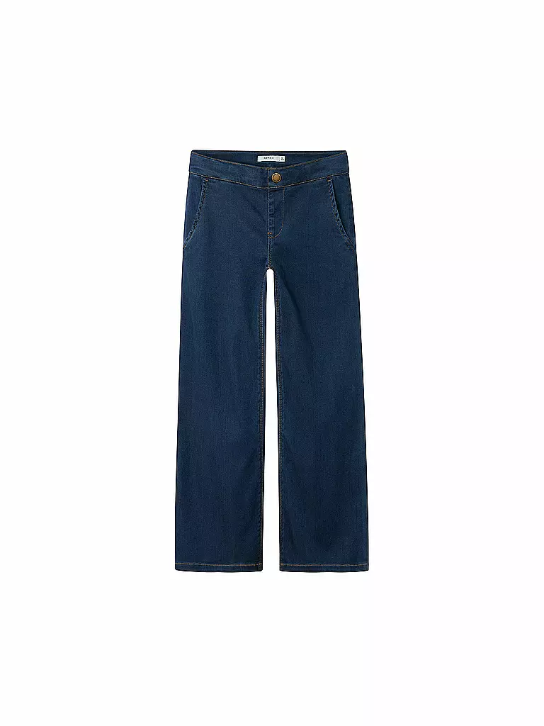 NAME IT | Mädchen Jeans Wide Fit NKFSALLI | dunkelblau