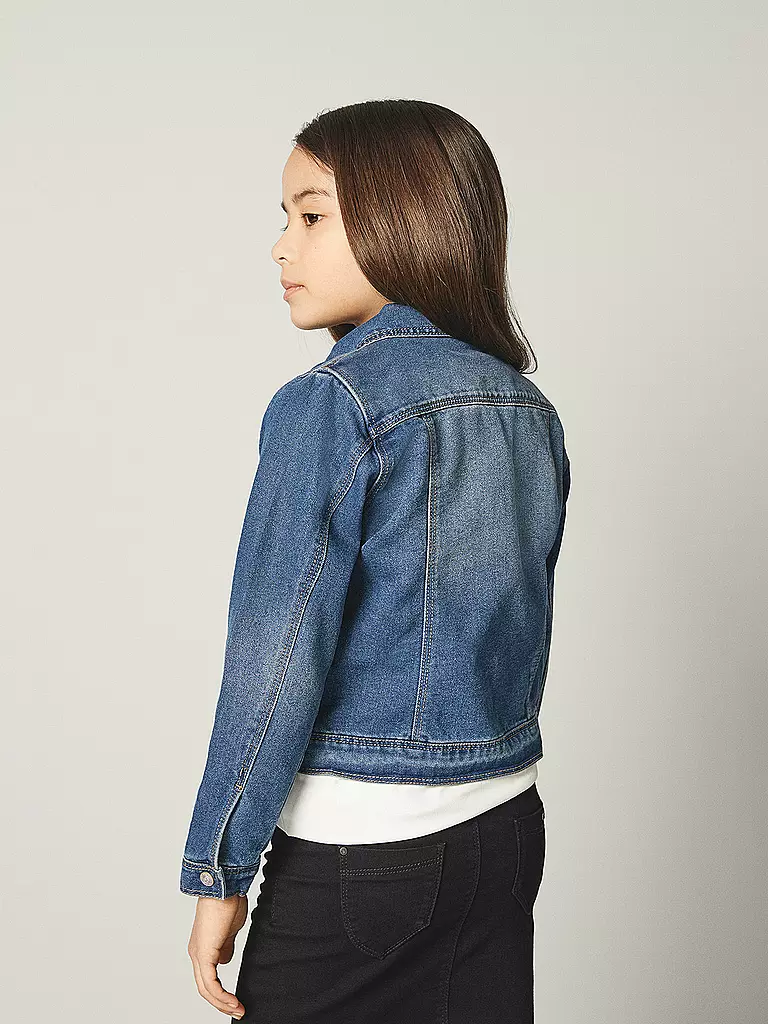 NAME IT | Mädchen Jeansjacke  NKFSTAR | blau