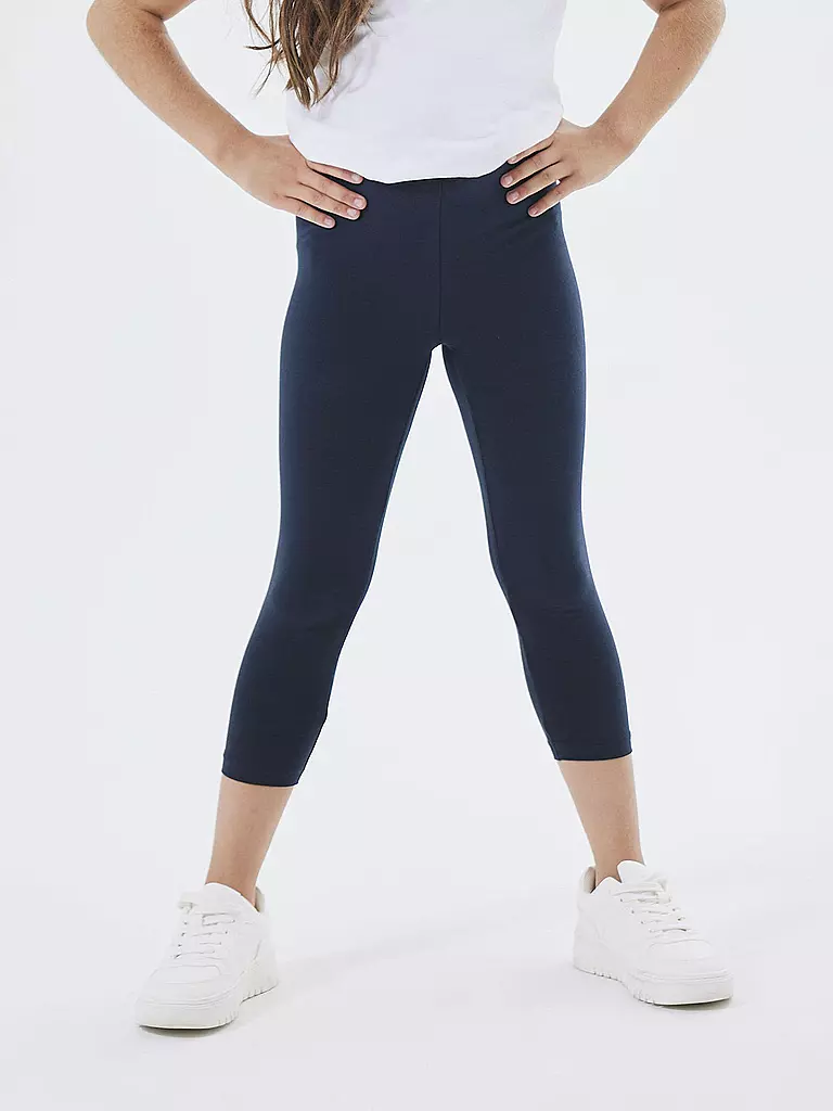 NAME IT | Mädchen Leggings NKFVIVIAN | dunkelblau