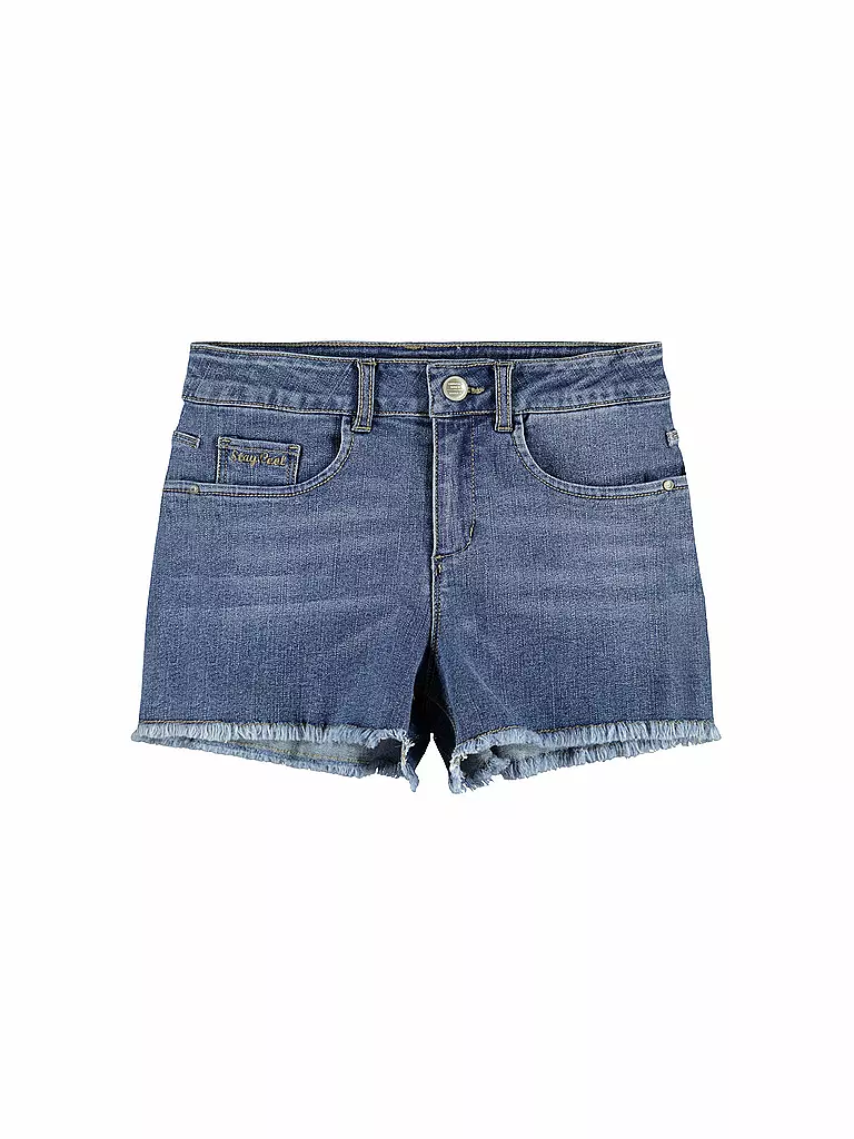 NAME IT | Mädchen Mom Jeans Shorts NKFRANDI DNMTECES Highwaist | blau