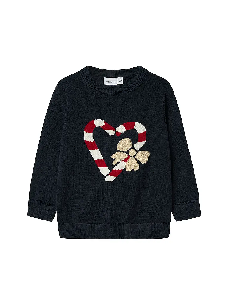 NAME IT | Mädchen Pullover NMFREAMO | dunkelblau