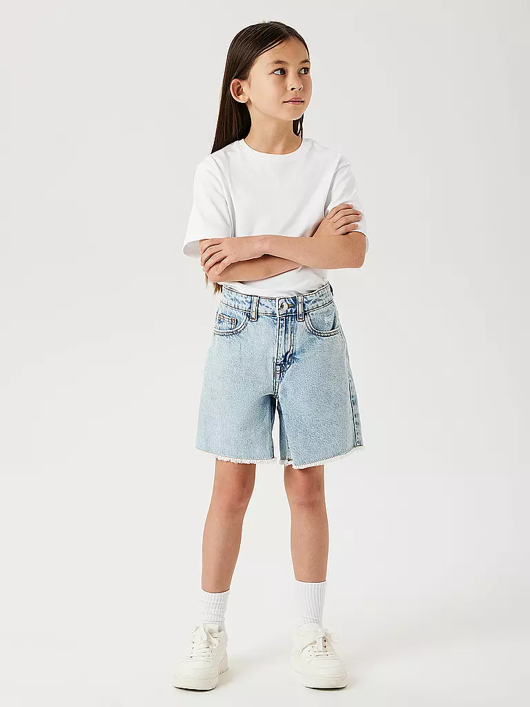 NAME IT | Mädchen Shorts NKFBELLA | hellblau