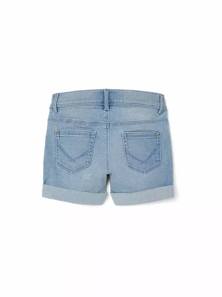 NAME IT | Mädchen Shorts NKFSALLI DNMTASIS | hellblau