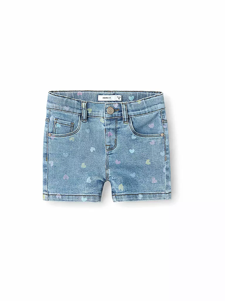 NAME IT | Mädchen Shorts NMFSALLI | blau