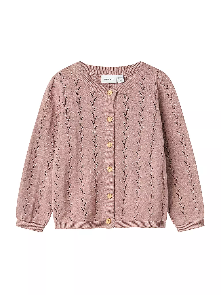 NAME IT | Mädchen Strickjacke NMFBANNI | rosa