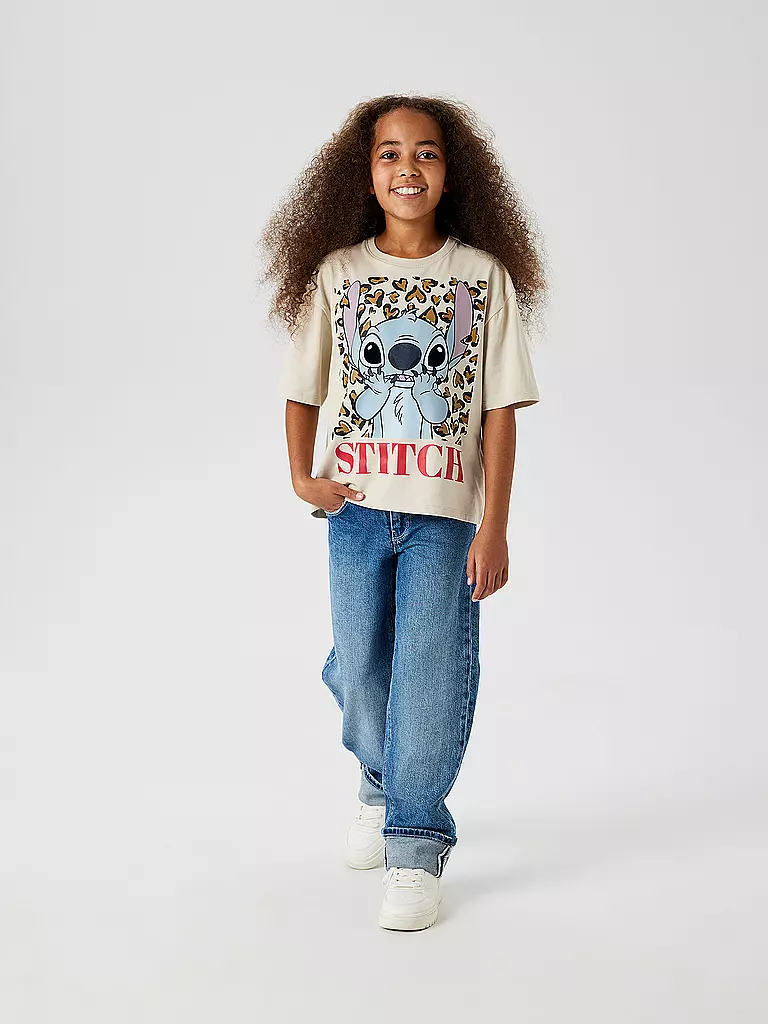 NAME IT | Mädchen T-Shirt NKFJIXI | beige