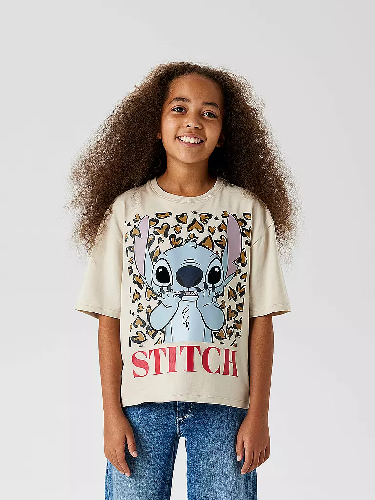 NAME IT | Mädchen T-Shirt NKFJIXI | beige