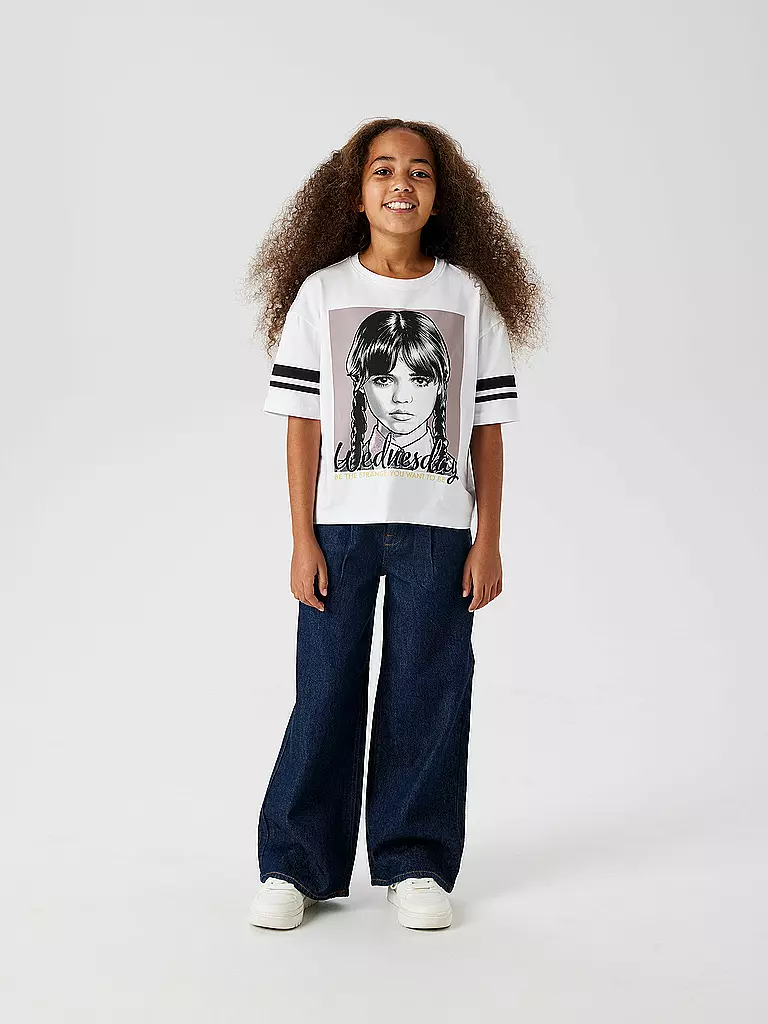 NAME IT | Mädchen T-Shirt NKFJIXINA | weiss