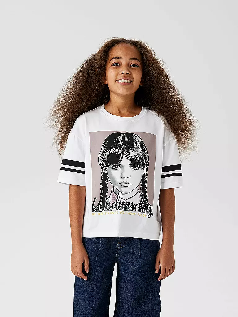 NAME IT | Mädchen T-Shirt NKFJIXINA | weiss