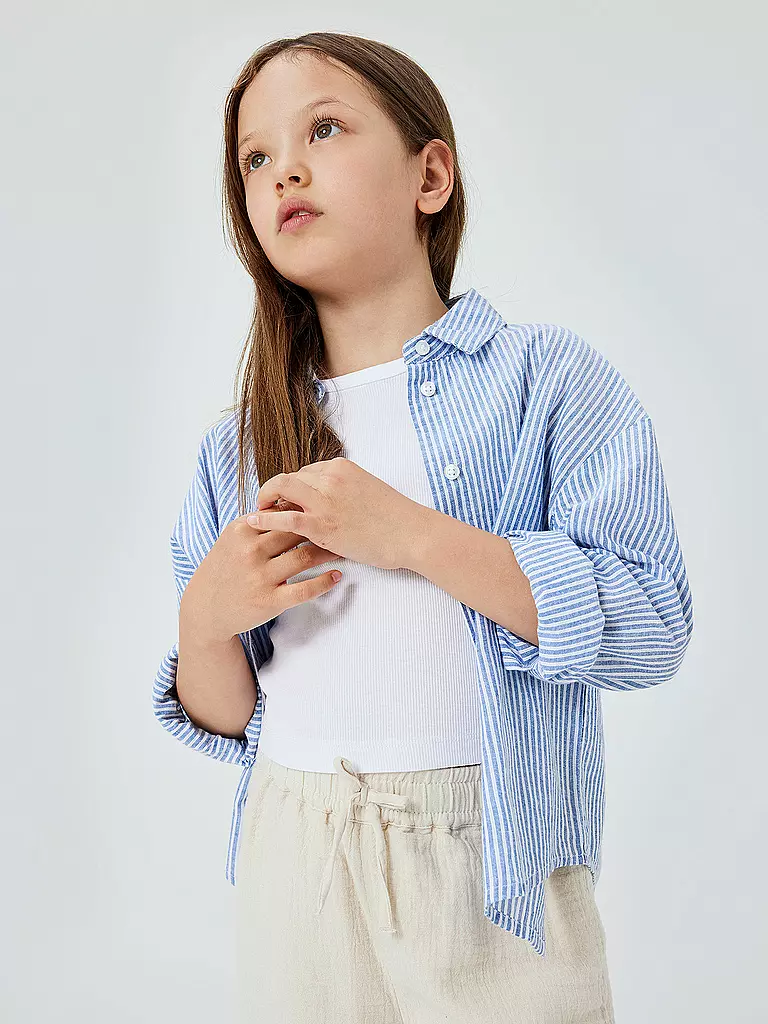 NAME IT | Mädchen Top NKFNAKAL | hellblau