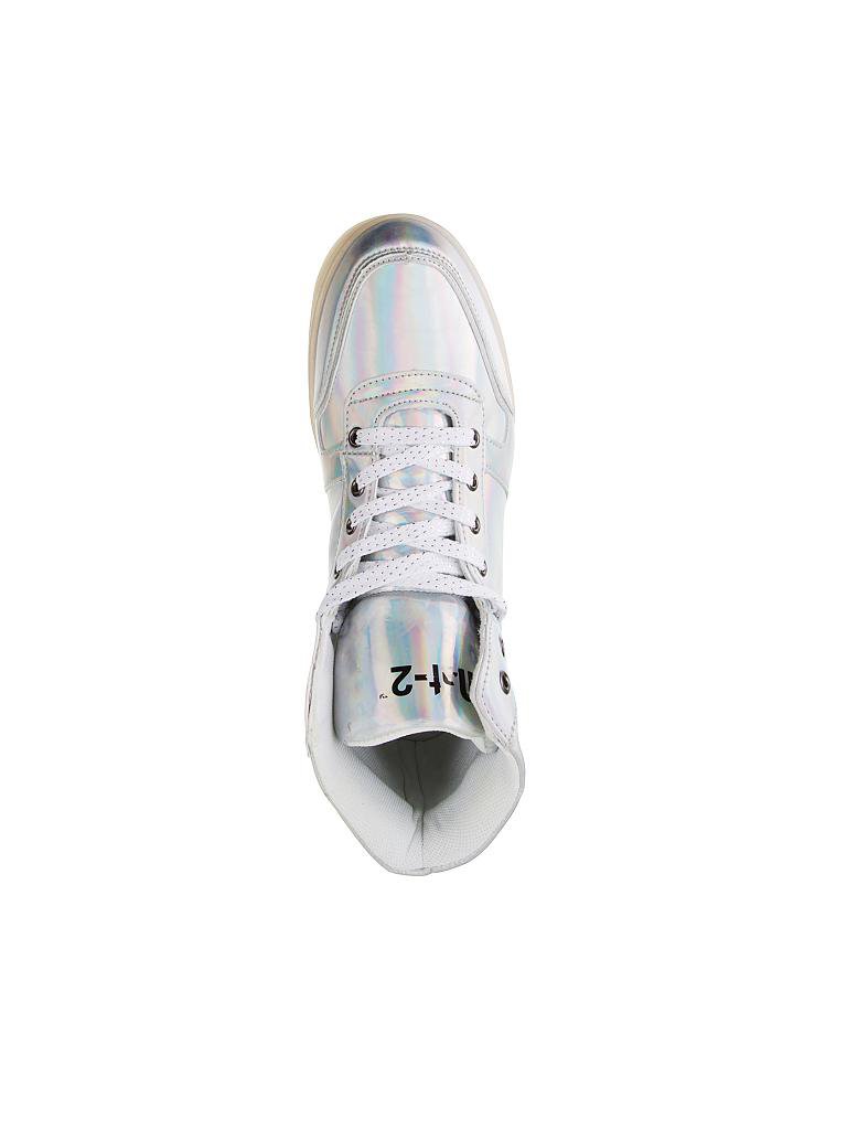 NAT-2 | Schuhe "LED Metallic" | silber