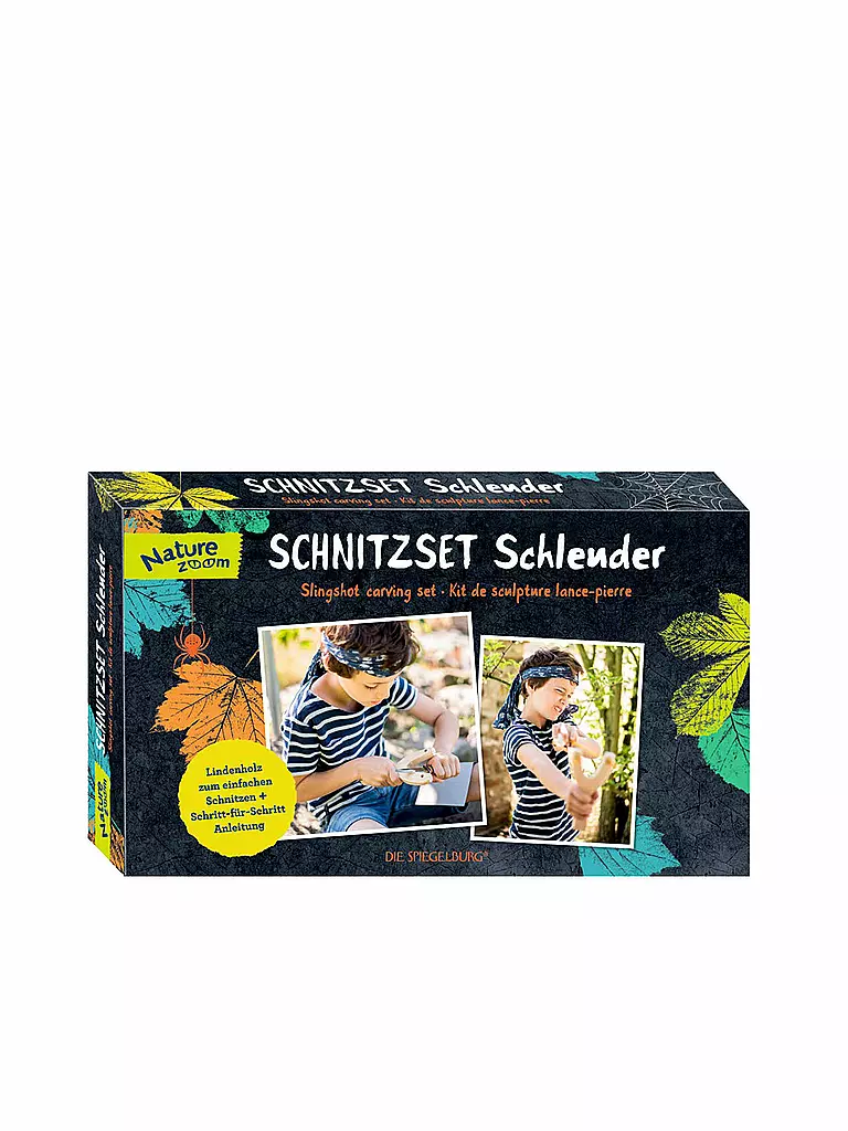 NATURE ZOOM | Schnitzset Schleuder | keine Farbe