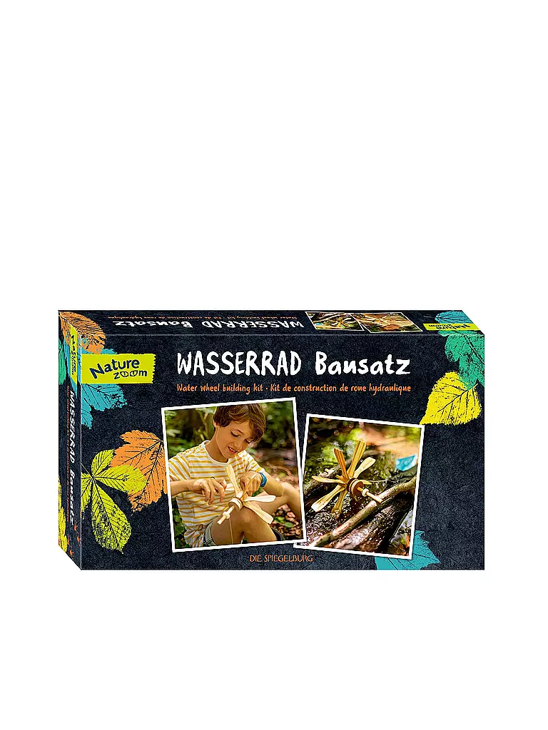 NATURE ZOOM | Wasserrad Bausatz | beige