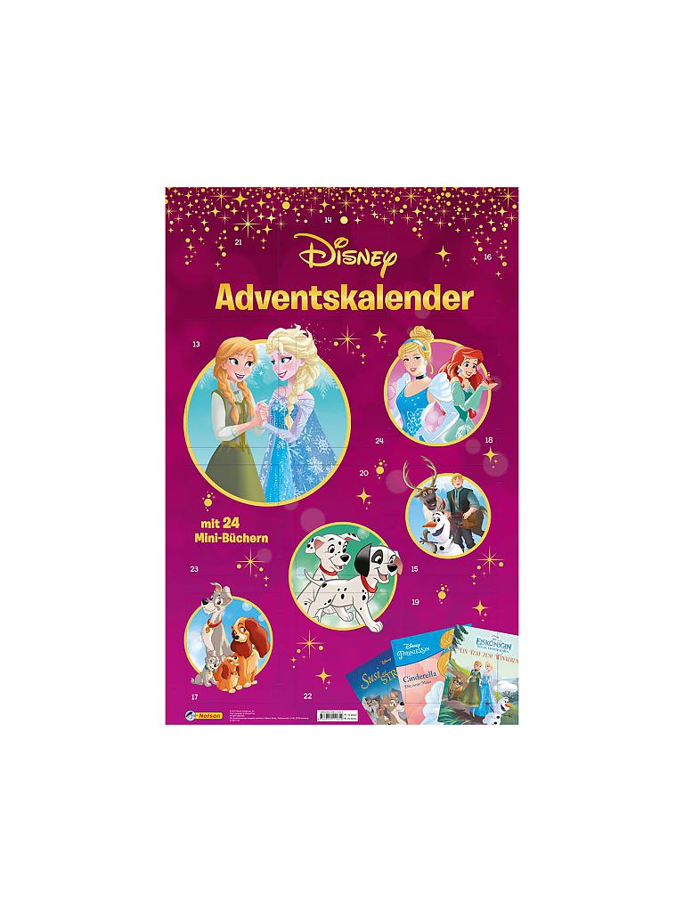 NELSON VERLAG | Disney Minibuch-Adventskalender (Für Mädchen und Jungs) | keine Farbe