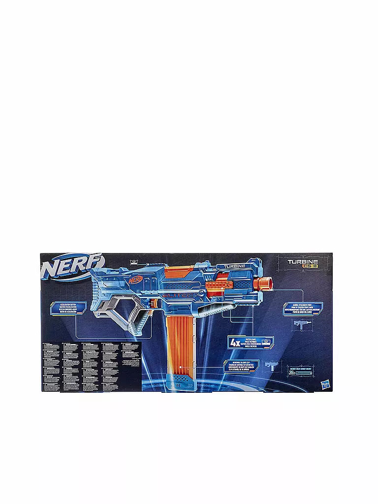 NERF | Nerf Elite 2.0 Turbine CS-18 | keine Farbe