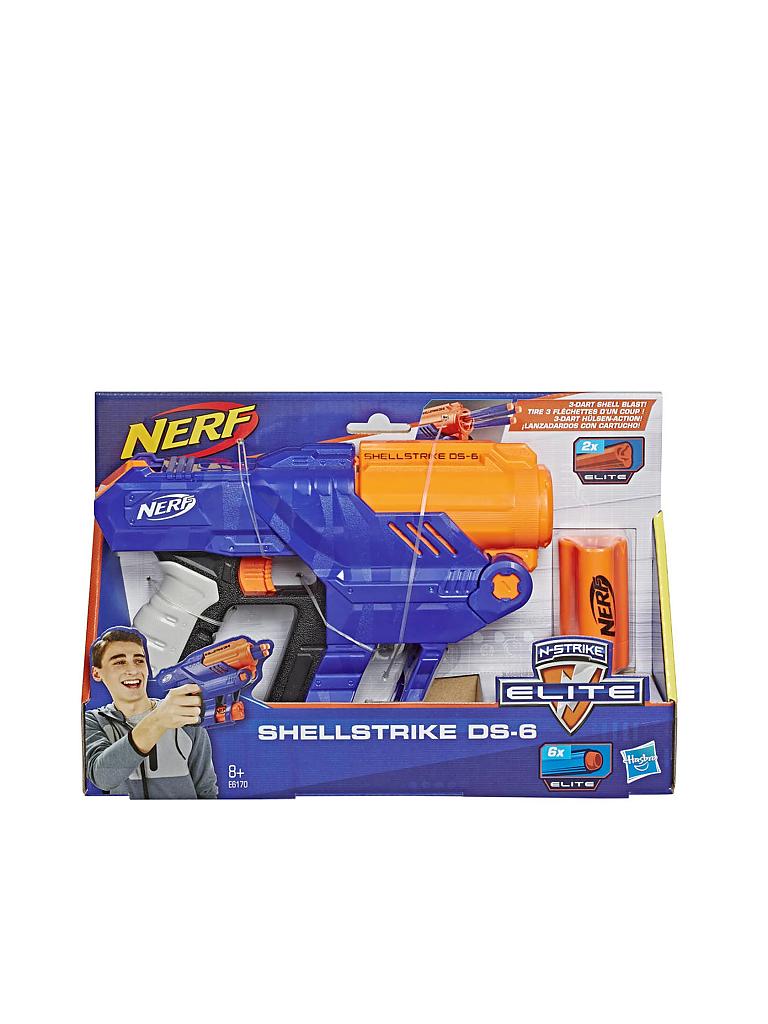 NERF | Nerf Elite Shellstrike DS-6 Blaster  | keine Farbe