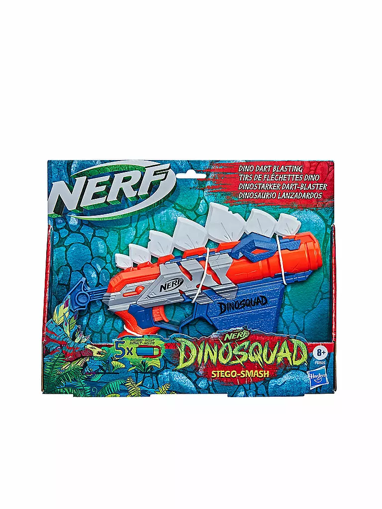 NERF | Spielzeugblaster - DinoSquad Stego-Smash | keine Farbe