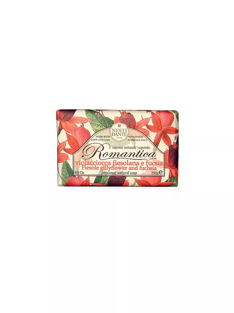 NESTI DANTE | Seife - Romantica Soap Levkoje & Fuchsia 250g | rot