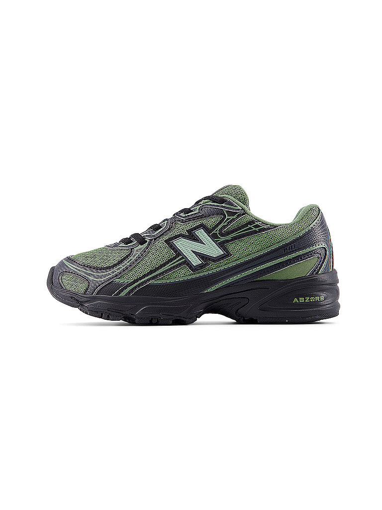 NEW BALANCE Kinder Sneaker  740 BUNGEE LACE dunkelgrün | 31